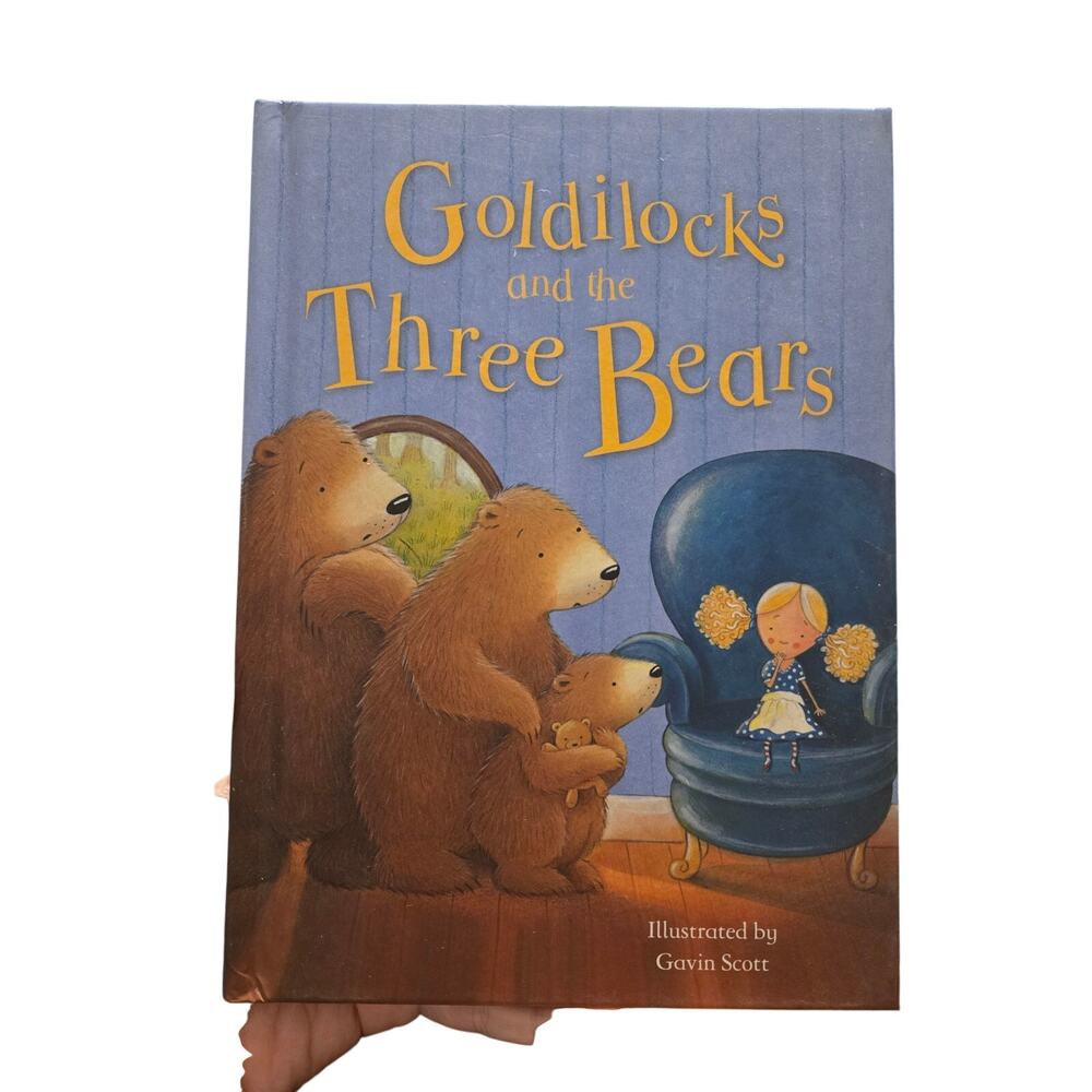 Goldilocks and the Three Bears Sarah Delmege Hardcover Parragon Books